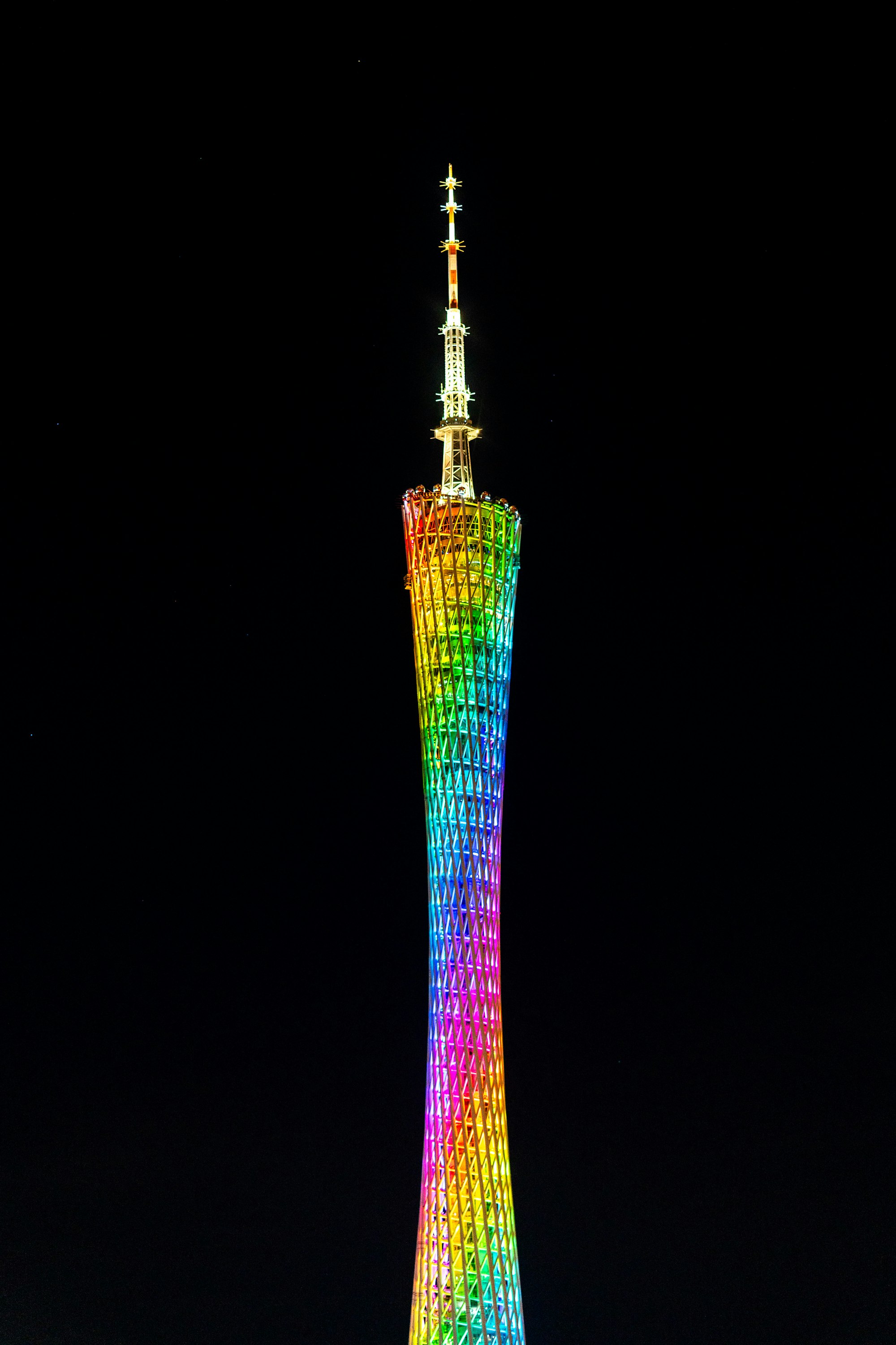 Canton Tower at night